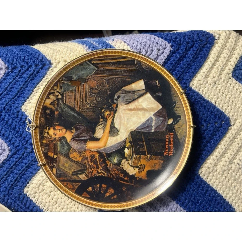 4 Vintage Fine China Collector Plates